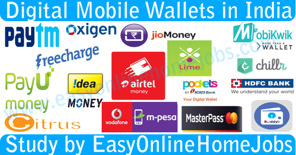 Top Mobile Wallets in India PayTM Freecharge PayUMoney