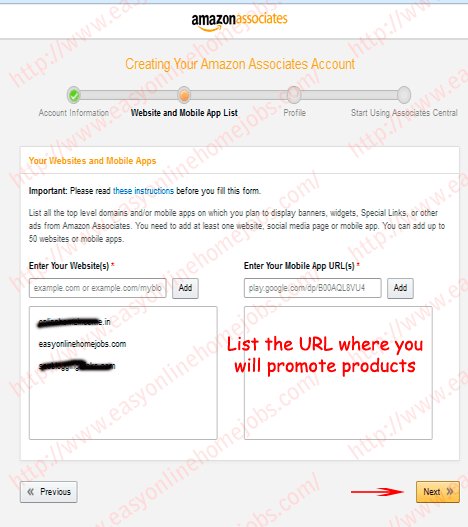 list url for promotion