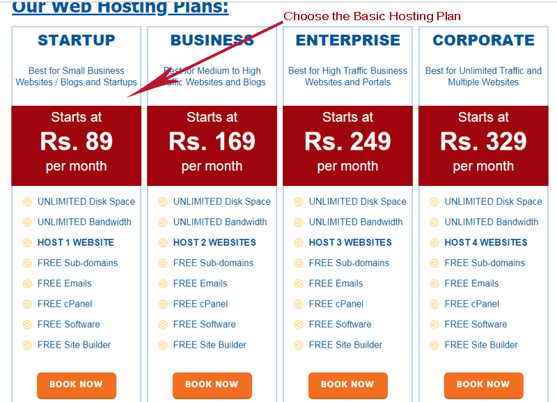 Choose the Right Hosting Plan