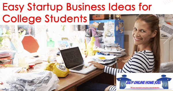 Easy Startup Business Ideas