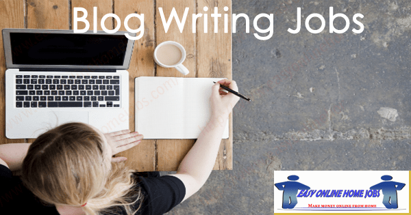 Blog Writing Jobs
