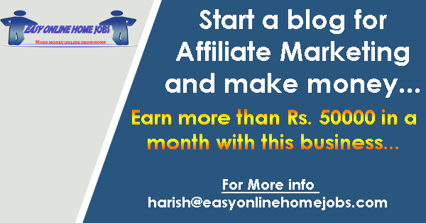 Affiliate Marketing Blog Sale