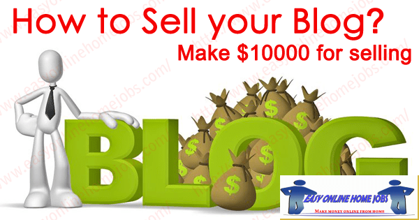How to sell your blog